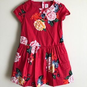 Gap floral dress - girls toddler 4